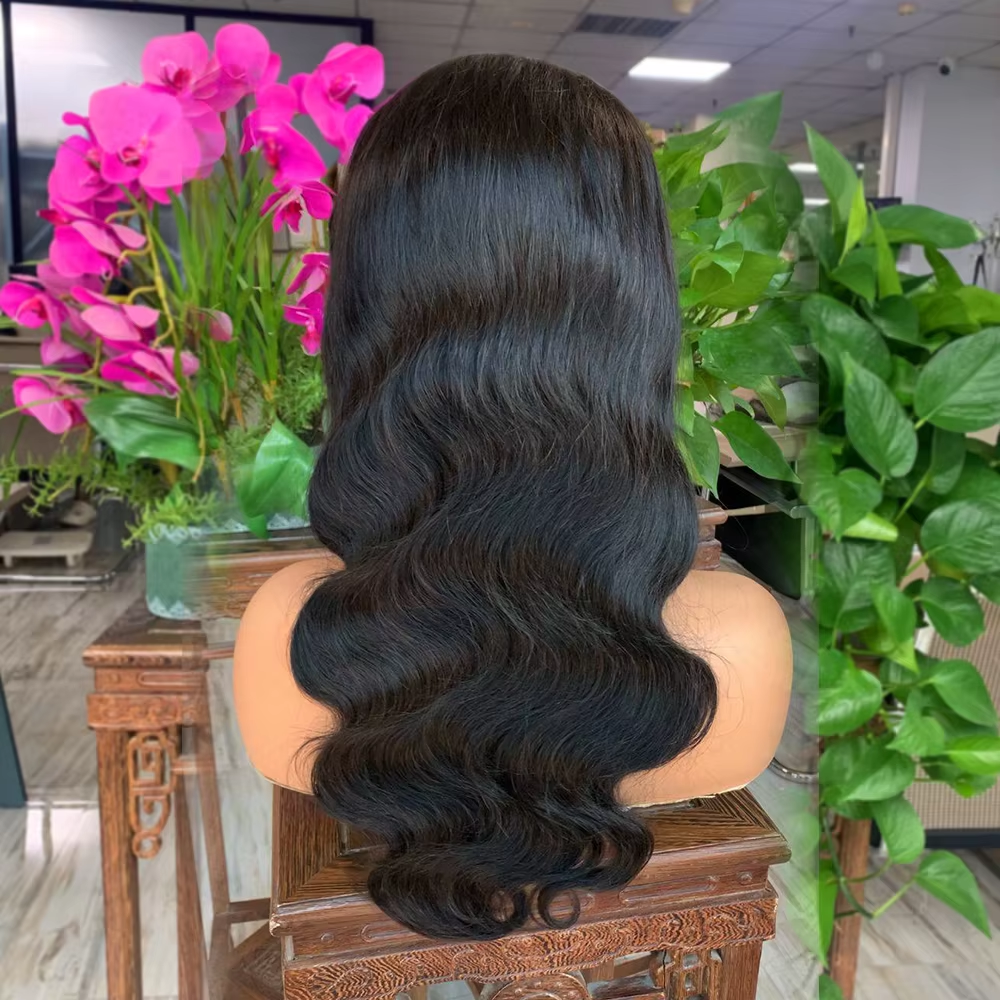 Human Hair Wigs 1b# Body Wave