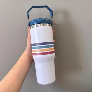 斯坦第二代30盎司绝缘吸管杯便携式大容量不锈钢真空冰瓶 - Product Image 6