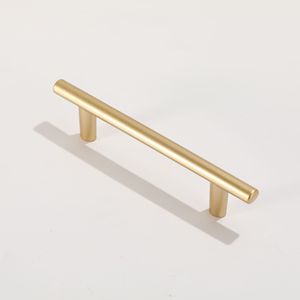 Poignée de tiroir en alliage d'aluminium doré, moulée sous pression, style luxe léger pour montage sur porte - Product Image 3