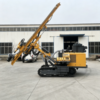 Foreuse hydraulique intégrée de type chenillé pour le forage de roches minières, équipement de forage DTH pour trous de dynamitage (TDH)