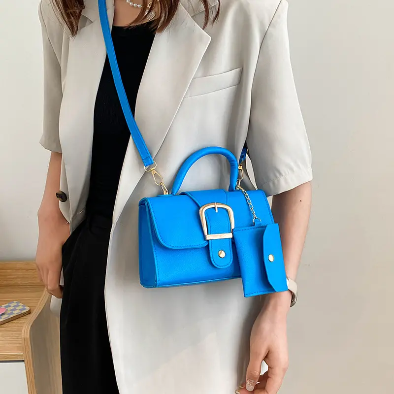 Fashion pu handbag bag women 2022 new Korean autumn and winter chain Messenger shoulder bag