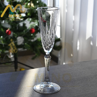 Gobelet en verre taillé diamant de style européen élégant, verre transparent en cristal clair pour champagne, whisky, vin, jus, boissons