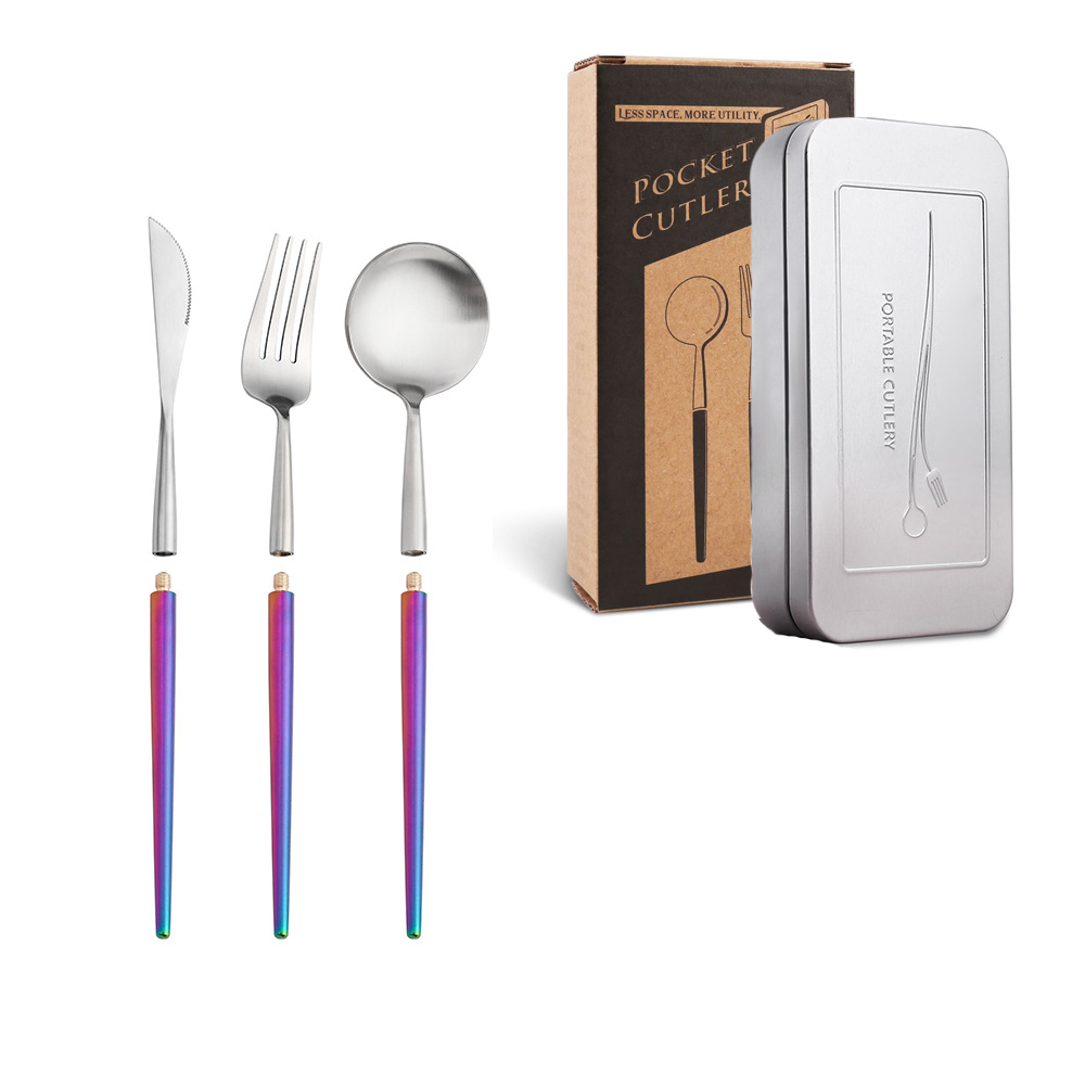 Knife/fork/spoon_silver+ rain bow