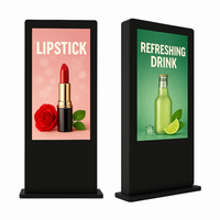 Affichage extérieur de la publicité de totem de Digital avec l'opération 24/7 et le système de refroidissement intelligent