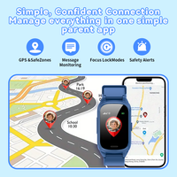 Recién llegado, reloj inteligente para niños, llamada 4G, resistente al agua, WiFi, ubicación, rastreador GPS para niños, reloj inteligente para niños, reloj inteligente para teléfono inteligente