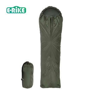 Sac de couchage bivouac tactique ultraléger imperméable à capuche personnalisé E-RIKE Factory pour adultes - Product Image 1