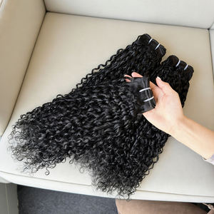 Extensions de Cheveux Humains Bouclés Pixie Brésiliens 100% Naturels, Lot de Tissages Bouclés de 24 Pouces, Couleur Naturelle - Product Image 5