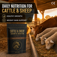 Complément alimentaire en poudre d'arachide multivitaminé pour renforcer l'immunité des porcs et des chevaux, stimulant la croissance et le poids, additif alimentaire