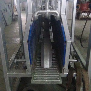 نظام صعق آمن احترافي لمسلخ الخنازير، معدات بتصميم كهربائي ثلاثي النقاط، هيكل من الفولاذ المقاوم للصدأ - Product Image 5