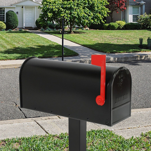 Mỹ thực hiện không thấm nước khóa hộp thư thép nhôm hộp thư với khóa chìa khóa cho căn hộ hoặc vườn bài thường vụ phong cách - Product Image 5