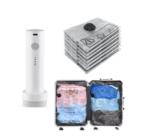 G-Multi-Functional 6-Silk Thick Foldable Vacuum <strong>Storage</strong> <strong>Bag</strong> Seasonal <strong>Clothes</strong> Organizer and Space-Saving Plastic Wardrobe <strong>Storage</strong> - Product Image 3