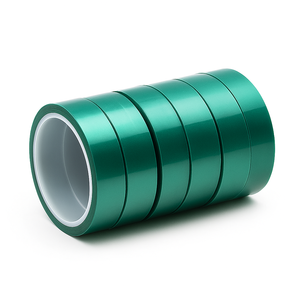 Chịu nhiệt độ cao Pet <span class=keywords><strong>Red</strong></span> Silicone băng dính cho thiết bị điện tử cách nhiệt và nhiệt niêm phong - Product Image 1