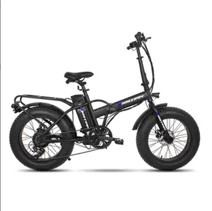 Ebike factory lithium battery 20 inch 7 speed electric folding bike foldable bicycle for men