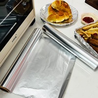 Doublures en papier d'aluminium recyclables anti-déformation pour frites et emballages de cuisson quotidienne