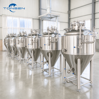 Cuve de Fermentation 200L en Acier Inoxydable – Équipement de Brassage de Bière, Matériel de Brasserie, Machines à Café