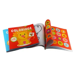 Bestseller Kinder-Malbuch hochwertig mit Zeitungsdruck und wellpappe