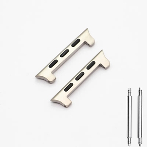 Connecteur adaptateur en <span class=keywords><strong>titane</strong></span> pour <span class=keywords><strong>Apple</strong></span> <span class=keywords><strong>Watch</strong></span> <span class=keywords><strong>Ultra</strong></span>, accessoires de bricolage pour Iwatch, 22mm adapté pour <span class=keywords><strong>bracelet</strong></span> de montre 49mm 42mm 44mm 45mm - Product Image 1