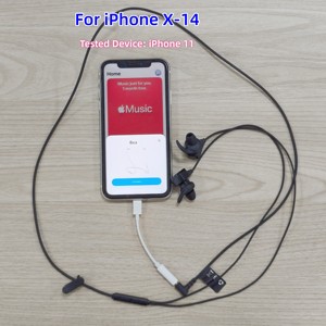 Câble audio blanc 3,5 mm <span class=keywords><strong>Adaptateur</strong></span> <span class=keywords><strong>jack</strong></span> audio 3,5 mm pour <span class=keywords><strong>iPhone</strong></span> X <span class=keywords><strong>XR</strong></span> XS MAX 11 12 13 14 Pro - Product Image 6