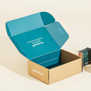 Ching ta tùy chỉnh gấp carton Glossy lớp phủ in sóng hộp bưu phẩm đóng gói quà tặng - Product Image 2