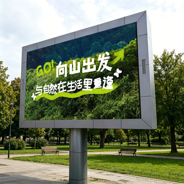 Waterproof P4 P5 LED Display 320x160 SMD Front Service for Easy Maintenance Billboard Screen