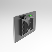 Fábrica OEM Alto brillo Monitor industrial de 21,5 pulgadas Marco abierto Android RK3568 RK3576 RK3588 Monitor LCD Interfaz USB DVI