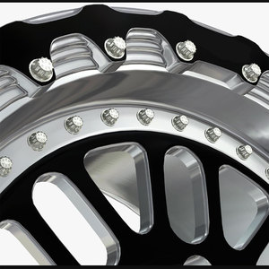 Rines Forjados Negros Mate <span class=keywords><strong>de</strong></span> 18, 19 y 20 Pulgadas con Beadlock, PCD 5x112, ET 40mm y Centro <span class=keywords><strong>de</strong></span> 25mm para BMW M4 F82, Nuevos - Product Image 4
