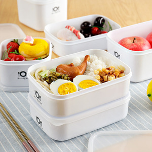 Refrigerador <span class=keywords><strong>Rectangular</strong></span> sin BPA, caja de almacenamiento de frutas, caja de mantenimiento fresco sellada para cocina, fiambrera de plástico - Product Image 1