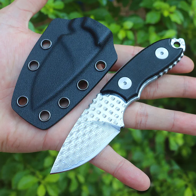 New High Hardness 3d Color 3cr13 Blade Outdoor Camping Tactics Straight Knife With Abs Handle