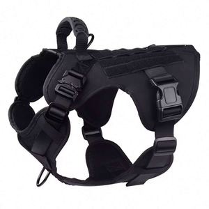 Free Sample wholesale custom Personalized logo <b>adjustable</b> soft luxury breathable tactical Training <b>dog</b> vest backpack <b>harness</b> - Product Image 1