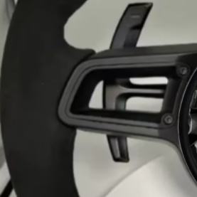 Volante Deportivo de Cuero Completo para Modelos Porsche Panamera, Cayenne, <span class=keywords><strong>Macan</strong></span>, 718, 911, 918, 997, Taycan, Boxster - Product Image 3