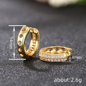 Orecchini Semplici e Piccoli per Donna, Accessori Moda per Uso Quotidiano - Product Image 4