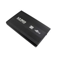 Productos más vendidos USB2.0 3,5 pulgadas SATA SSD HDD Caja de disco duro externo para PC