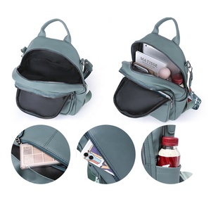 Vente directe en usine simple logo personnalisé léger sac à dos de voyage personnalisé vente en gros écolière décontracté sacs à dos pour femmes - Product Image 3