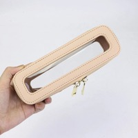 Mini Design voyage Pvc cuir maquillage organisateur étui clair maquillage pochette sacs à cosmétiques