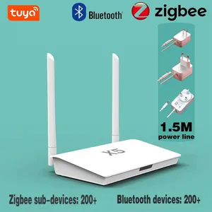 Tuya Bluetooth Mesh Zigbee 3.0 Gateway Smart Home Hub supporto di controllo 400 + dispositivi