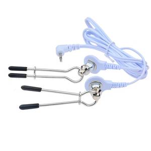 Pinzas para Pezones con Descarga Eléctrica, Juguete Sexual BDSM - Product Image 2