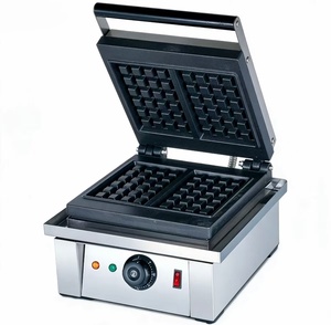 Nuovo Set di 2 Piastra Elettriche Quadrate per Waffle, Antiaderenti, Doppio <span class=keywords><strong>Forno</strong></span>, Riscaldamento Rapido, Alta Produttività, per Colazione Domestica - Product Image 3