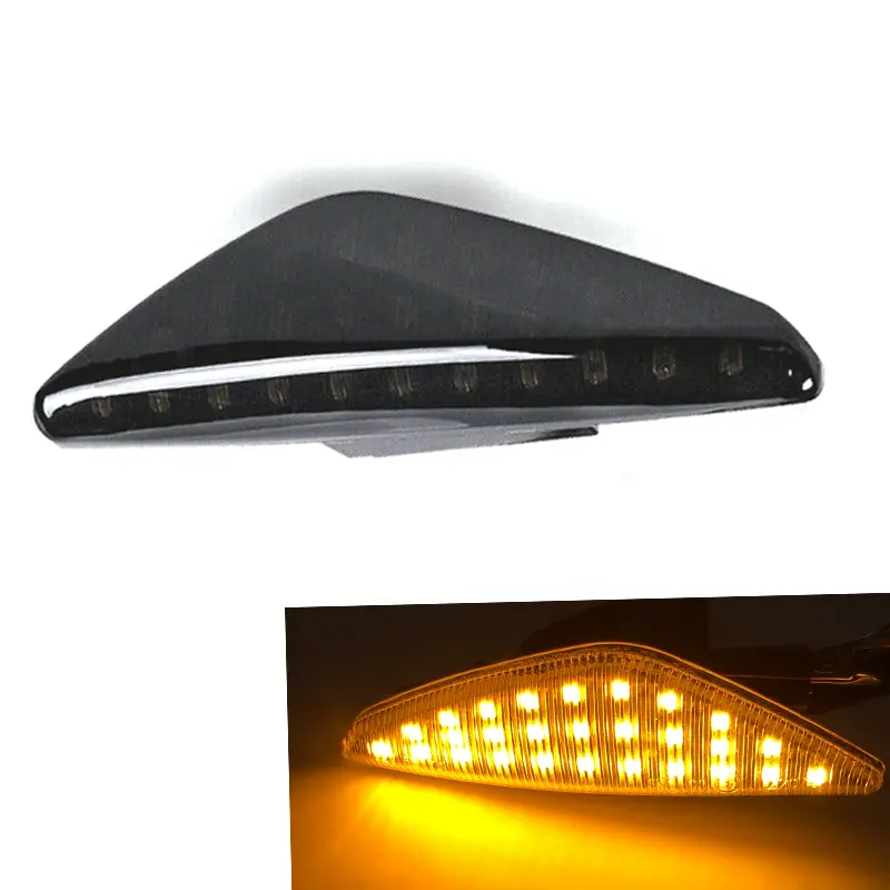 2022 Hot sale Factory wholesale car Accessories Smoked dynamic flowing led side marker for E70 E71 F25 turn signal light for BMW