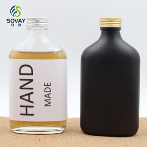 Botellas de Vidrio Vacías Personalizadas de 200 ml, 250 ml y 500 ml para Envasado de Vino, Botellas de Vidrio para Licores con Tapa de Aluminio - Product Image 1