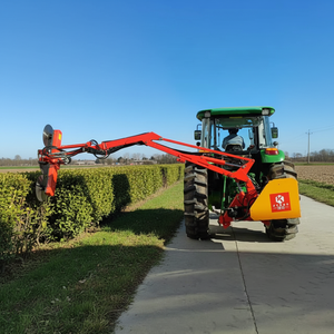 Taille-haie monté sur tracteur |   Tondeuse hydraulique multifonction pour la coupe de la végétation des bords de route et des pentes, certification CE - Product Image 1