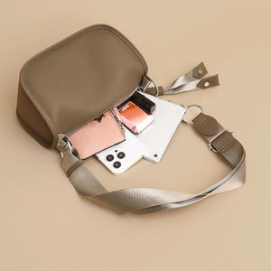 AndoBag Nouveaux sacs à bandoulière pour femmes en cuir de vache véritable, sac Jiaozi tendance à porter sous le bras, grande capacité 5904 - Product Image 5