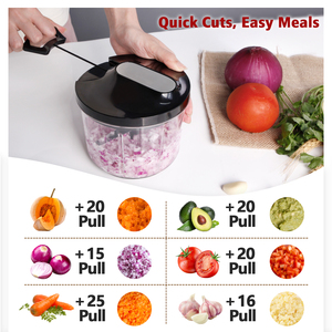 <span class=keywords><strong>Picadora</strong></span> Manual <span class=keywords><strong>de</strong></span> Alimentos <span class=keywords><strong>de</strong></span> 1000 ml, <span class=keywords><strong>Picadora</strong></span> <span class=keywords><strong>de</strong></span> Verduras con Cuerda para Pulsar a Mano, <span class=keywords><strong>Picadora</strong></span> <span class=keywords><strong>de</strong></span> Ajo, <span class=keywords><strong>Cebolla</strong></span> y Jengibre, Procesador <span class=keywords><strong>de</strong></span> Alimentos Manual - Product Image 6