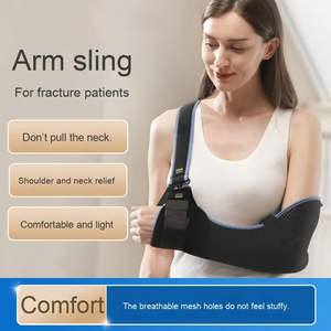Eslinga de brazo de engranaje de cirugía transpirable extraíble multifuncional para fractura de antebrazo dislocación de articulación de muñeca suministro de atención médica - Product Image 5