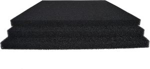 Fábrica al por mayor nuevo carbono 10-60 PPI esponja de filtro de malla de celda abierta para uso de filtro de aire para espuma de filtro de acuario de pecera - Product Image 6