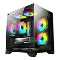 Nueva PC de Escritorio para Juegos de Alto Rendimiento, Compatible con CPU Intel Core I5 245K 245KF, Caja de Aluminio ATX con Enchufe Estadounidense para Jugadores Profesionales
