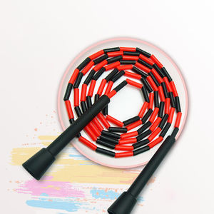 Nuovo arrivo di qualità Premium corda per saltare con perline di vendita a caldo regolabile per Cross Fitness allenamento con perline dure corda per saltare - Product Image 6