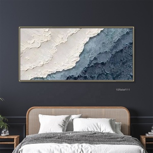 Tranh Sơn Dầu Trên Vải Handmade 3D Độ Dày Hình Ảnh Trừu Tượng Tường Tác Phẩm Nghệ Thuật Vẽ Tay Trang Trí Nội Thất - Product Image 2