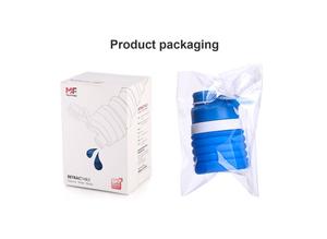 Botella de Agua de Silicona Extensible de Gran Capacidad para Deportes al Aire Libre, Recipiente para Bebidas de Plástico - Product Image 3