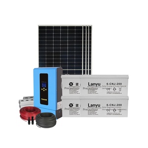 ระบบพลังงานแสงอาทิตย์แบบออฟกริด 1.2KW/12KW 220V เครื่องกำเนิดไฟฟ้าพลังงานแสงอาทิตย์พร้อมแบตเตอรี่ตะกั่วกรด 12V สำหรับใช้ในบ้านในตะวันออกกลาง 161321,lw3000 Hi - Product Image 4