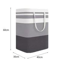 Panier à linge pliable imperméable de grande taille, panier de rangement pour vêtements sales en tissu, grande capacité, organisateur de vêtements pour la maison